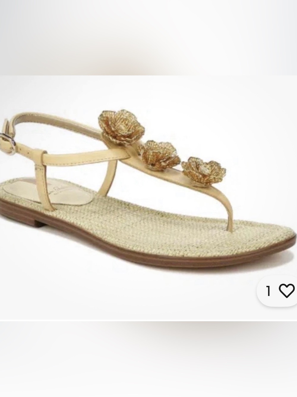 Sam Edelman Gigi Flora Sandals SZ 6.5